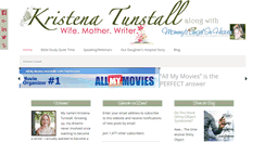 Desktop Screenshot of kristenatunstall.com